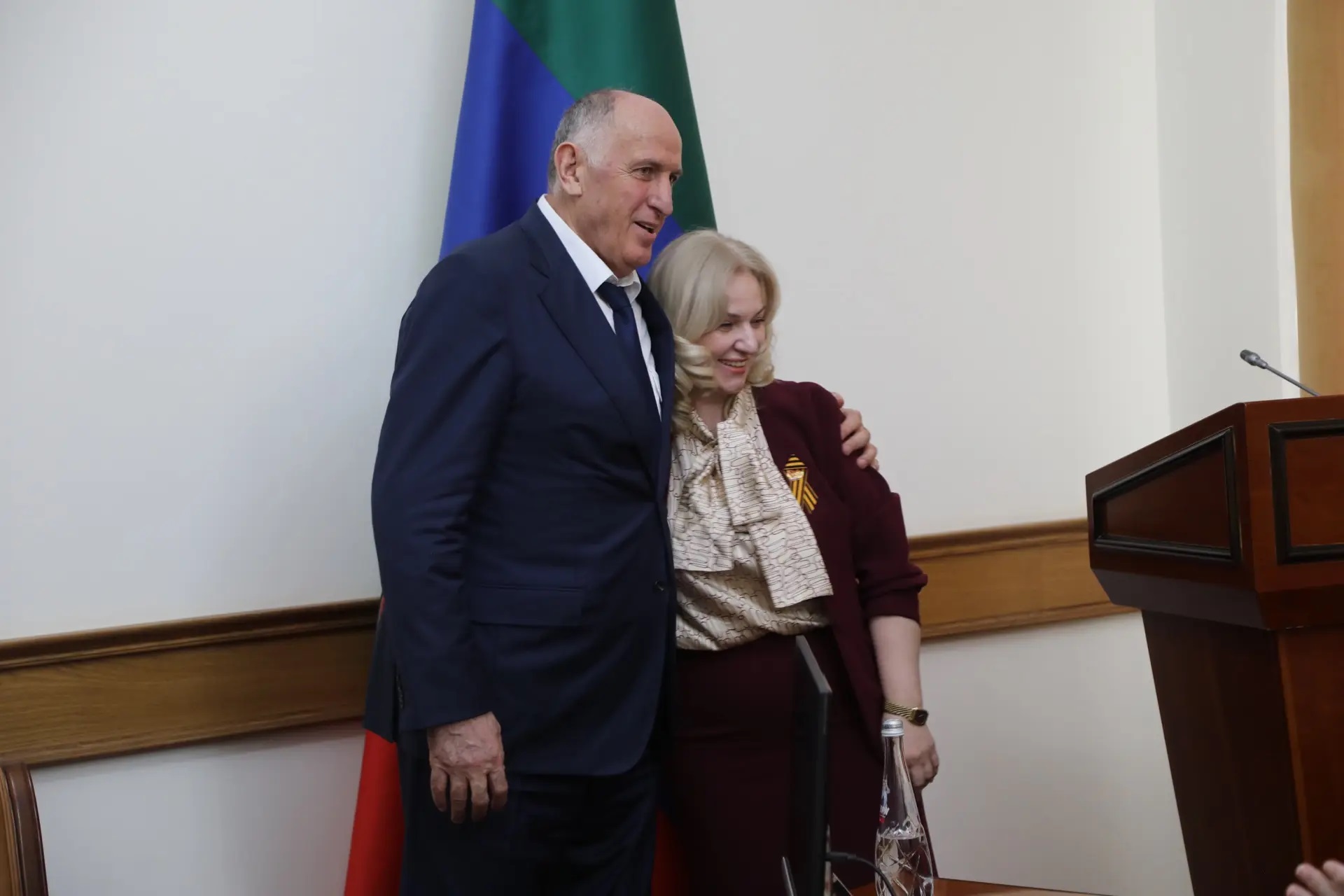 Абдулмуслим Абдулмуслимов попрощался с коллективом Правительства Дагестана